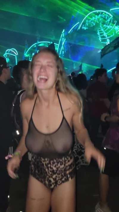 At the rave, right before the best sex in my life!! :-P