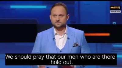 Even Russia's main sports channel Match TV has its own daytime &quot;political talk show&quot; in the mould of 60 Minutes and Time Will Tell. Today host Anton Anisimov signed off with this somewhat panicky message about the Ukrainian offensive in Kharkiv Region