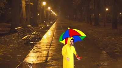 Freddie Mercury Gets Lost In The Park