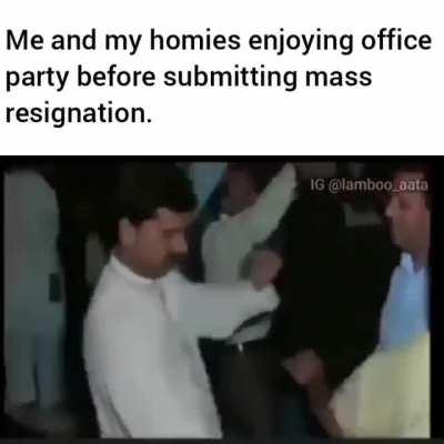 Mass resignation scenes 🙀