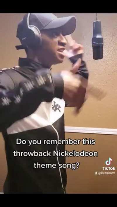 Anyone else remember this throwback Nickelodeon theme song?