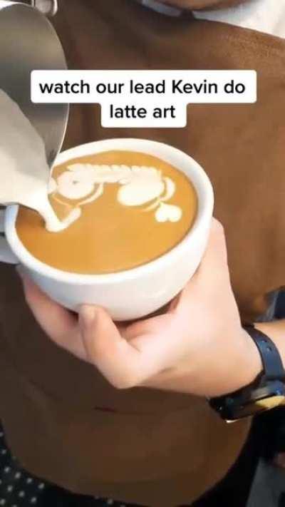 I love latte art