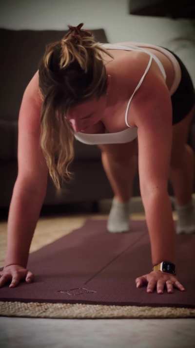 Working Out Braless