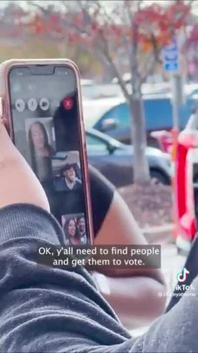 Words cannot express how much I love this TikTok of stacey abrams visiting Target.