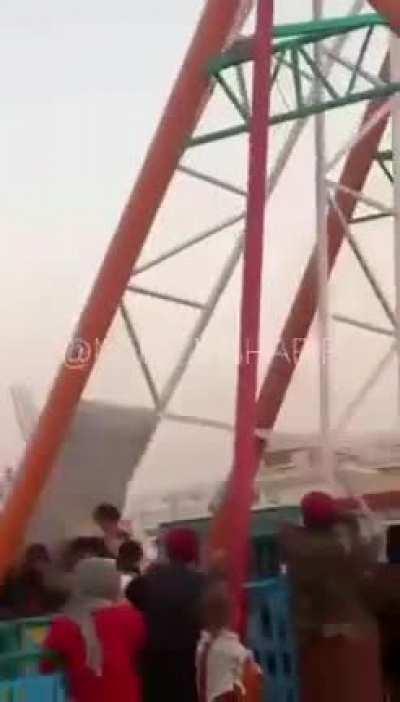 Taliban at amusement park in Mazar e Sharif Afghanistan