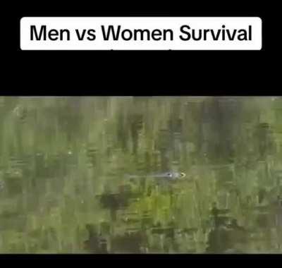 Survival Men vs Women