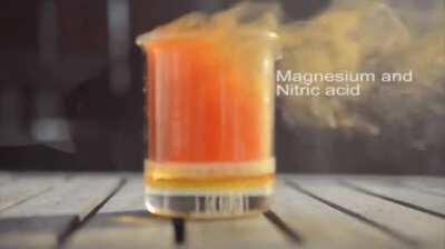 Magnesium and Nitric Acid Reaction