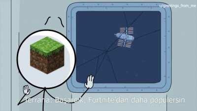 Fortnite'ın ve Terraria'nın ölümü. (İlk paylaşımım. Umarım hoşunuza gider ve video düzgün çıkar çünkü uzantı çevirici kullanmak zorunda kaldım.)