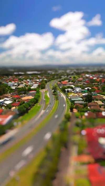 Trying tilt shift with the sky visible. Not sure about it yet.