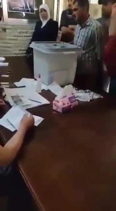 Leaked video showing vote fraud in the presidential election polling stations