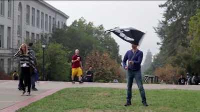 Is ISIS or Israel More Offensive? Students Choose… A man tries to lift ISIS flag, and than Israeli flag to in US campus (Transition at 0:57)