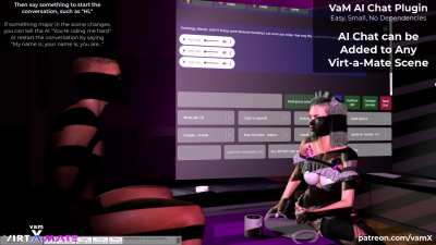 AI Chat Plugin - EASY SET UP TUTORIAL - ANY Virt-a-Mate Scene 