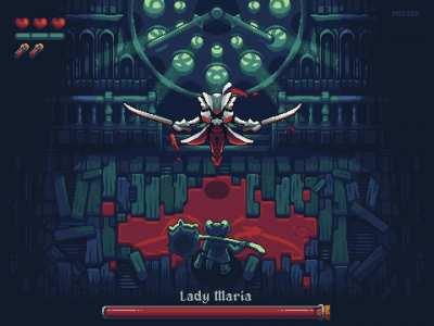 Lady Maria Pixelart Animation