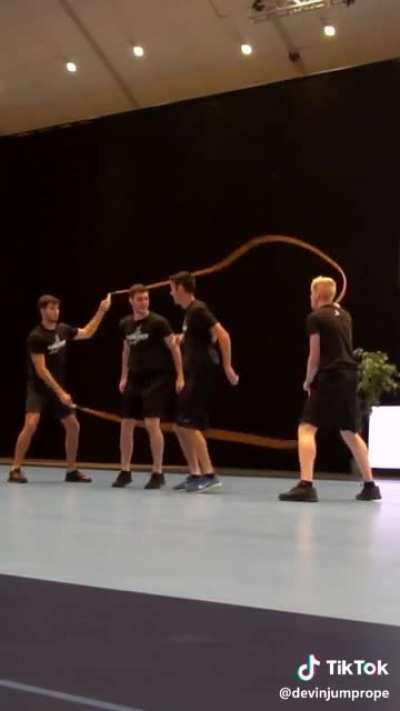 A clip from the 2019 World Jump Rope Competition