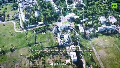 RU POV: Battles for Kurakhovka: Garage with equipment was covered