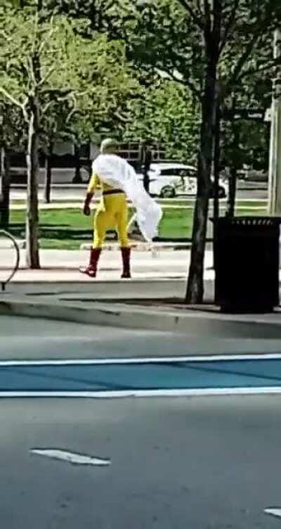 Saitama sighted!