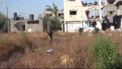 Gaza IDF clearing out terrain, date unknown