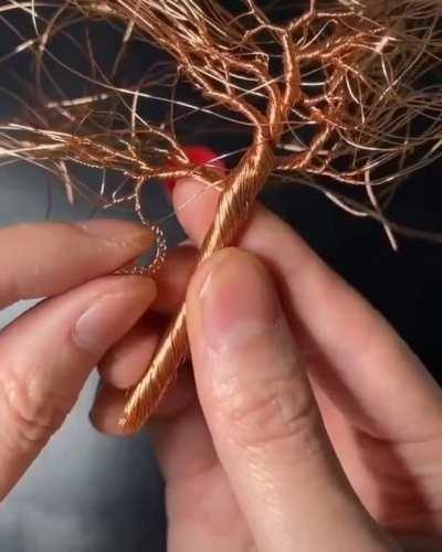 Copper Wire Tree