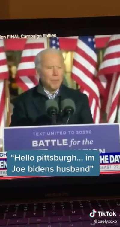 I’m joe Biden’s husband