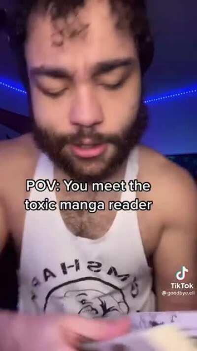 The toxic manga reader