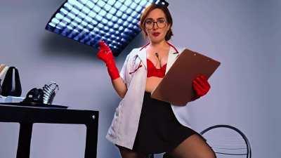 👩‍⚕️The Doctor's Appointment - Episode 2👩‍⚕️ This is a follow-up to our last session where I left you caged and with some Doctor's Orders to do as homework. In this opportunity, the Doctor will ensure you follow her instructions and help you proceed with 