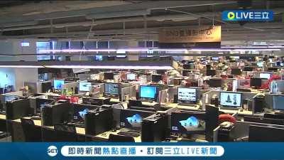 Live news reporting of Taiwan coast earthquake
