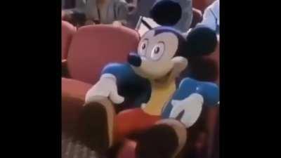 Mickey Mouse’s reaction is our reaction