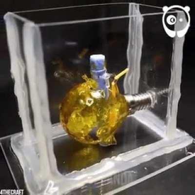 How to freeze a &quot;Bullet In Time&quot; with resin