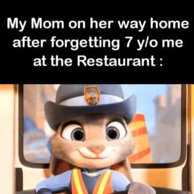 At least I got to spend time with that cute waitress there