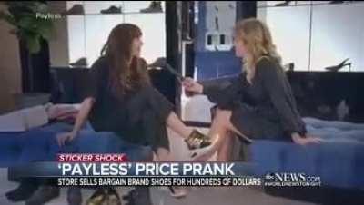 Payless shoes once set up a fake luxury shoe store called Palessi to see if people would pay luxury prices for discount shoes