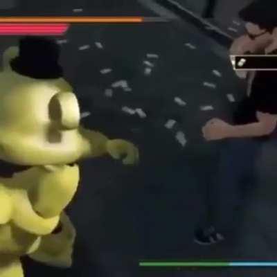 markiplier VS golden freddy