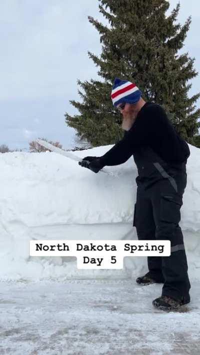 Day 5 of North Dakota Spring - Softball Season - I just can’t lay off those outside strikes.