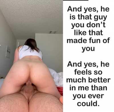 Yes, yes and yes. He came inside your wife's pussy