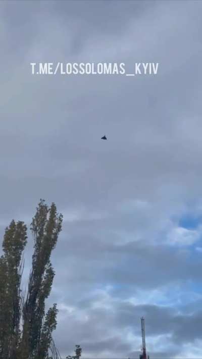 Shaheed low pass over Kyiv, today, 02.11.2024