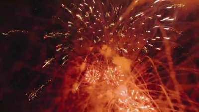 These lads flew drones through Fireworks, and the end result is spectacular.