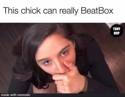 BEATBOXING MAKES ME SO FUCKING HARD