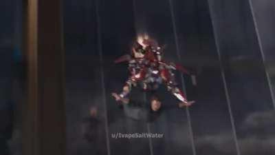 I edited Iron Man's falling scene from Avengers to make it a little more realistic. Thoughts?