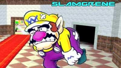 Wario gets cock and ball torture