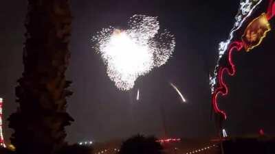 One of the biggest fireworks ever launched during Malta festival in 2016!