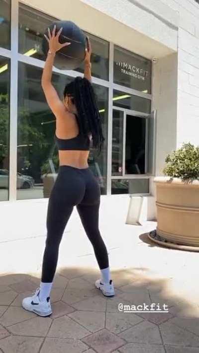 Draya's new workout plan 1