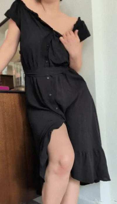 This is one of my favorite black sundresses 