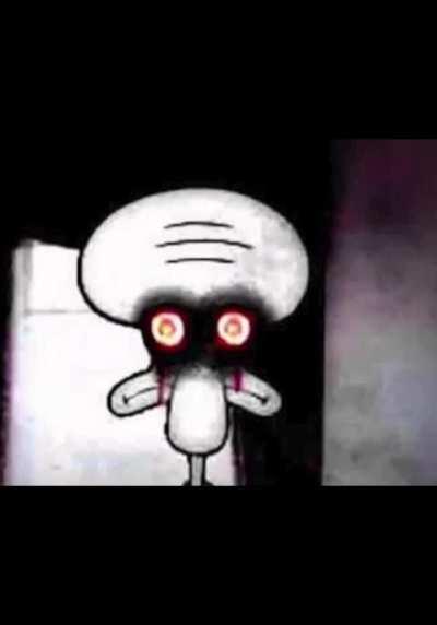 Oh Spunchbob, what have done? Because of you Squidnnard is now scarred for life...