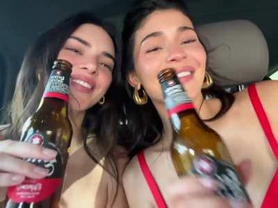 Drink and ride with Kylie IG 6/1/2024