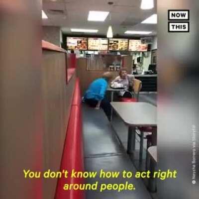 Manager Kicks out Racist Customers and defends his employees.