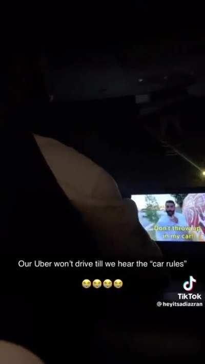 Uber rules