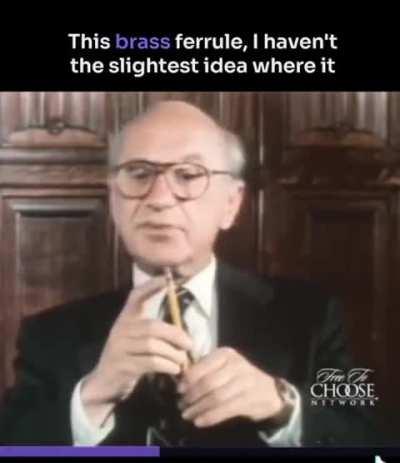 Milton Friedman Explains Market Economies with a Pencil
