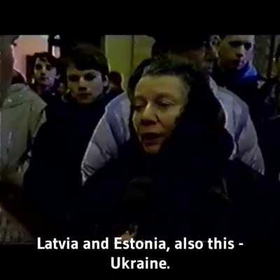 Lithuanian woman describes conditions and opinions on the soviet government in Lithuania in 91'