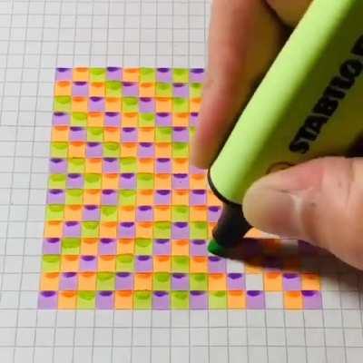 Drawing With Highlighters