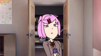 (Animation) Natsuki is very happy to see you