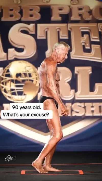 A 90 Year Old Bodybuilder